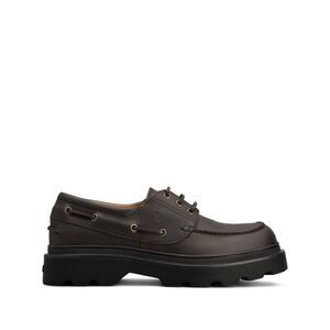 Tod's Men Lug Sole Leather Boat Shoes